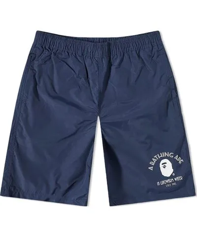 A Bathing Ape Men's Nylon Beach Shorts