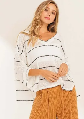 A Perfect Spring Sweater Top Made in USA