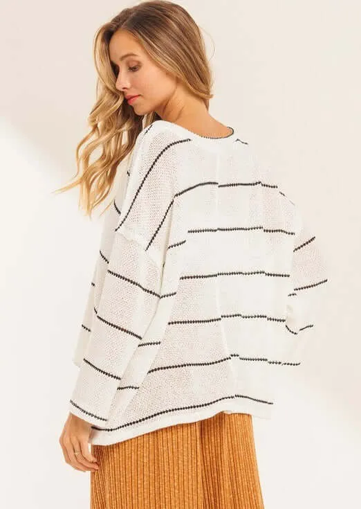 A Perfect Spring Sweater Top Made in USA