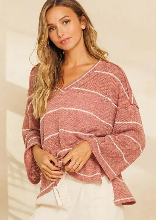 A Perfect Spring Sweater Top Made in USA