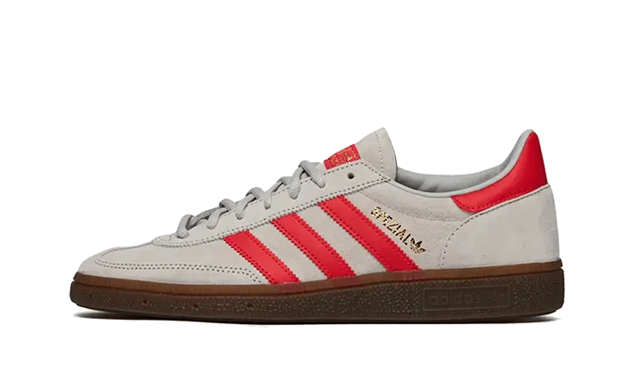 Adidas Handball Spezial Grey Two Hi-Res Red