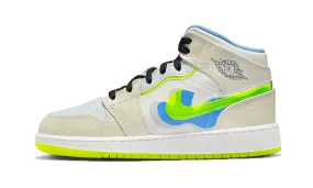 Air Jordan 1 Mid SE Warped Swoosh