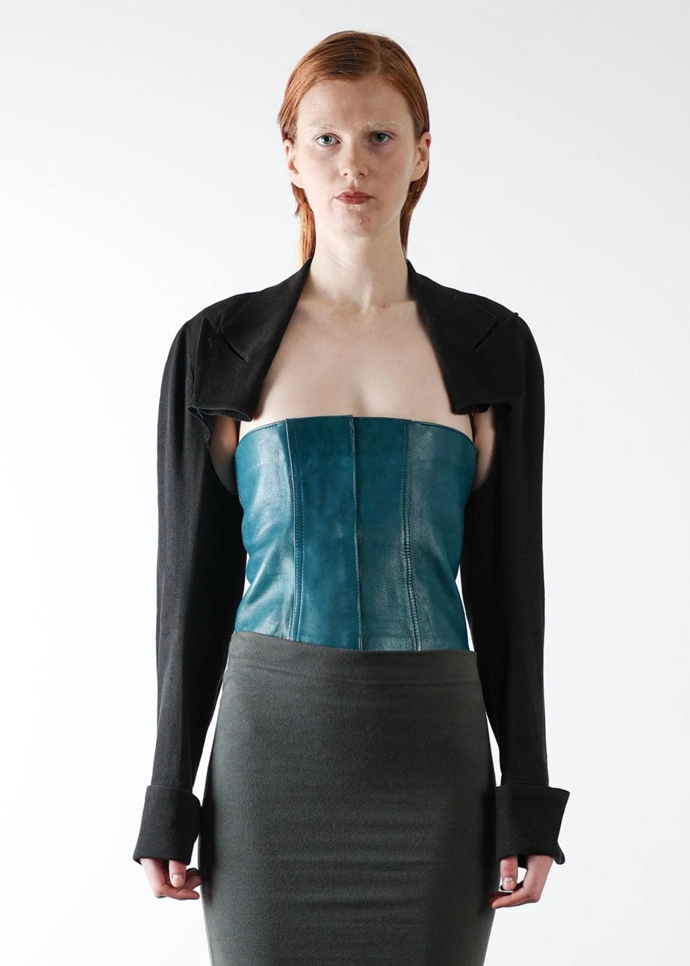 Ann Demeulemeester Cropped Blazer