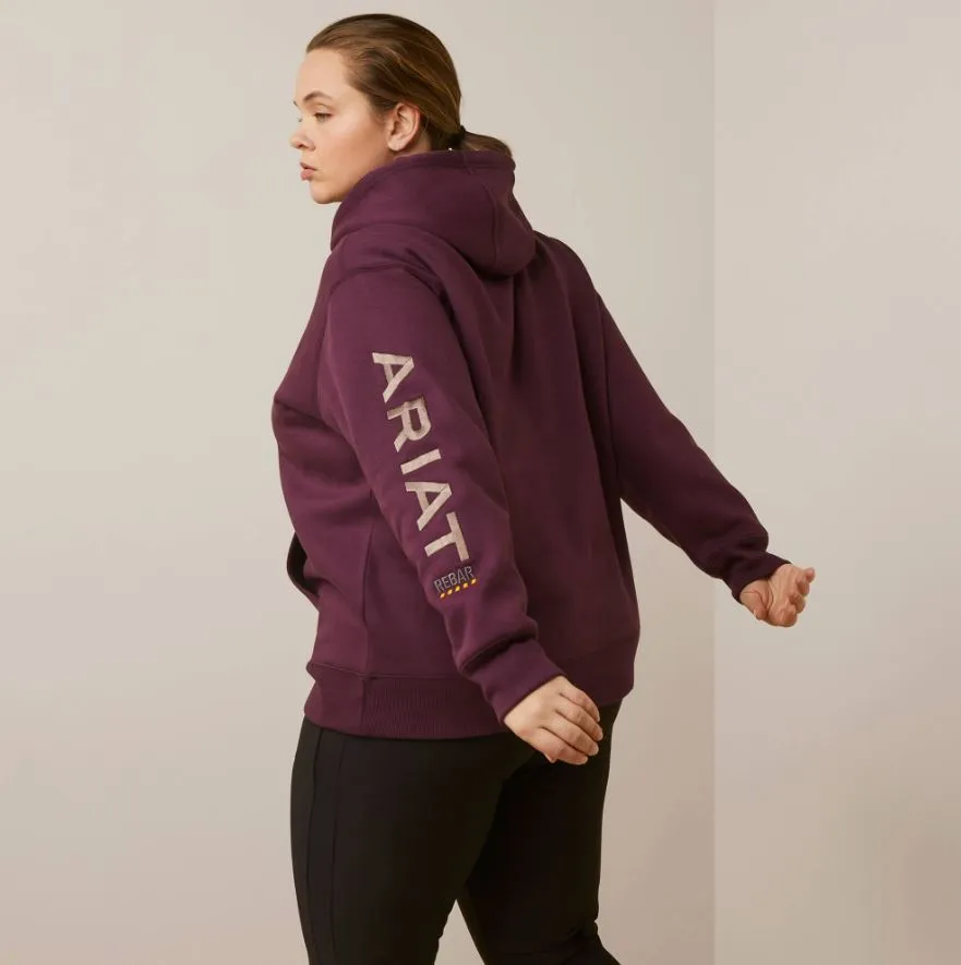 Ariat Women's Rebar Graphic Sleeve Fleece Hoodie