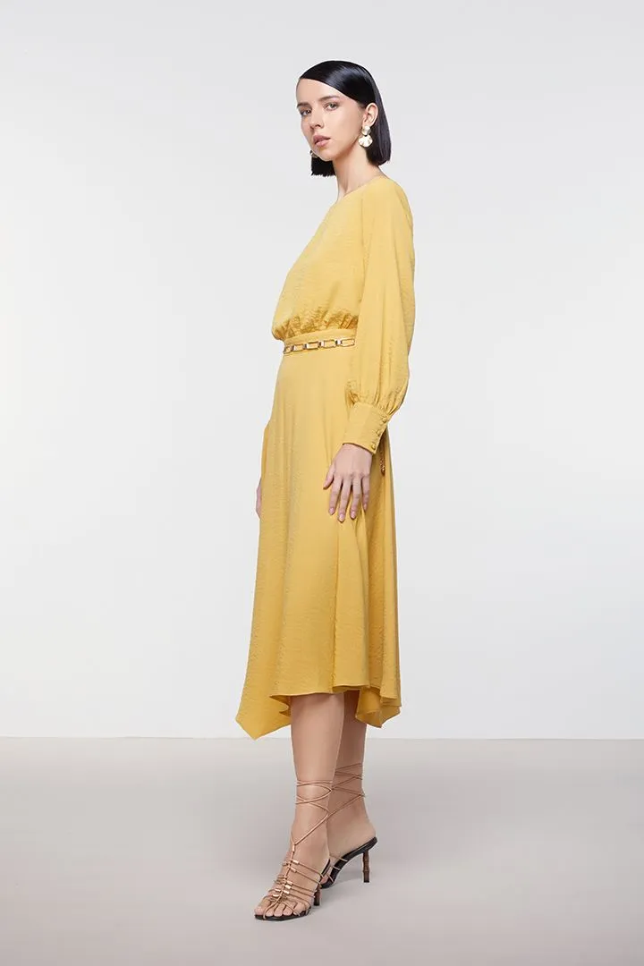 Asymmetrical Hem Dress 