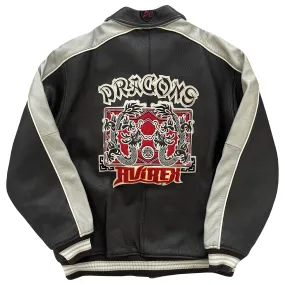 Avirex Leather Varsity Jacket