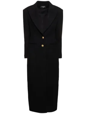 Balmain   Wool & cashmere long coat 