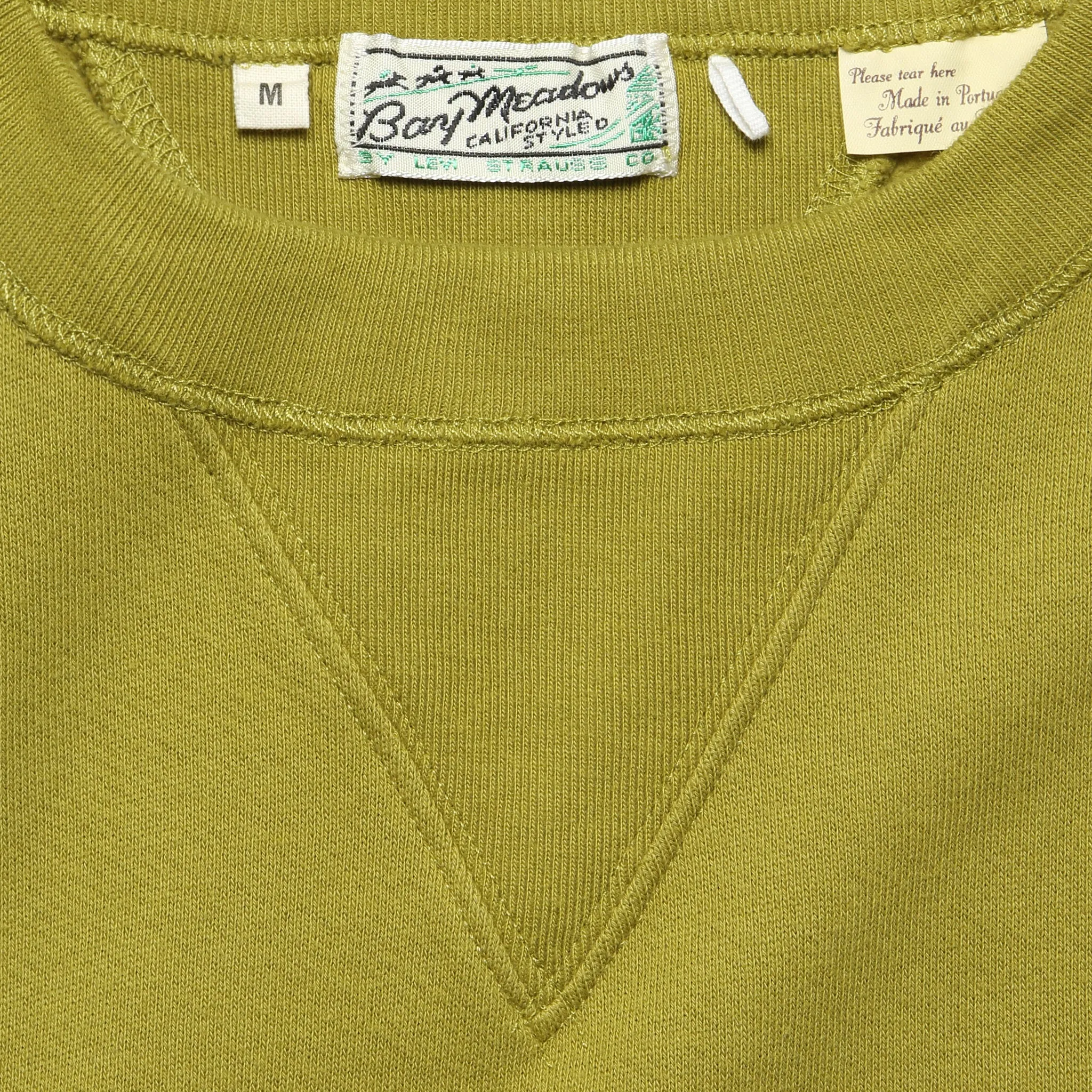 Bay Meadows Sweatshirt - Ecru Olive