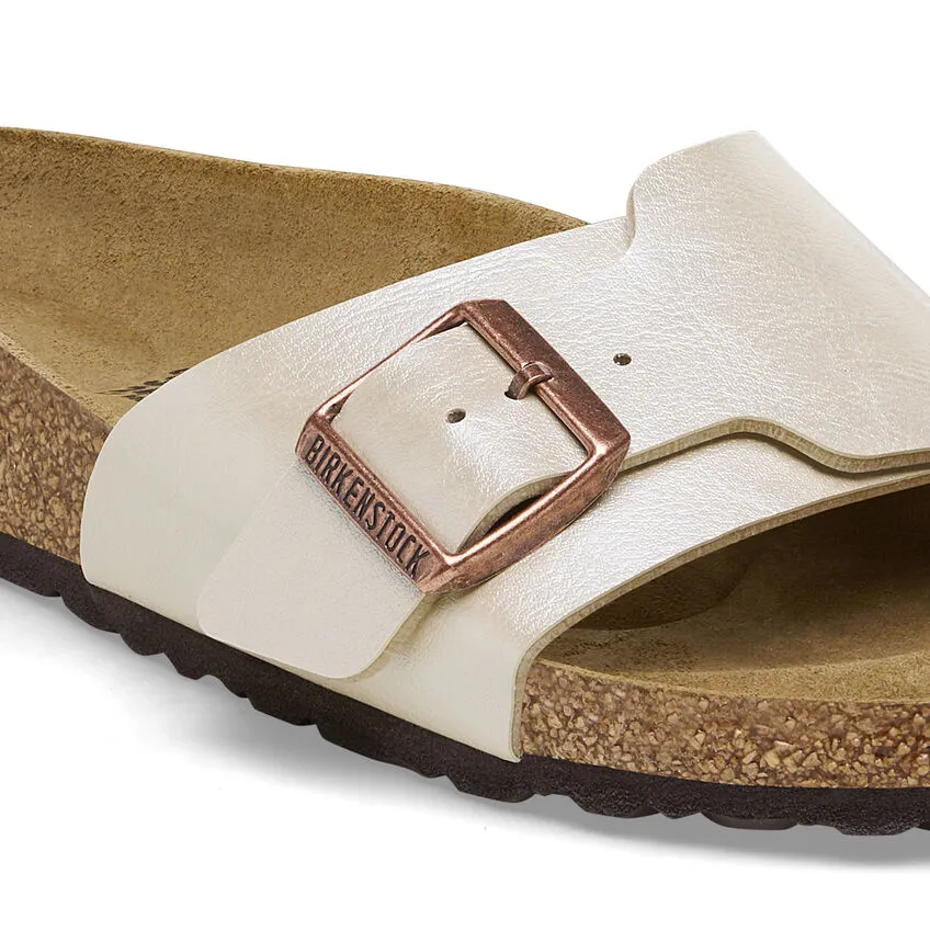 Birkenstock Women’s Catalina Slip On Sandals-Graceful Pearl White