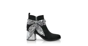 Block Heel Booties 29397