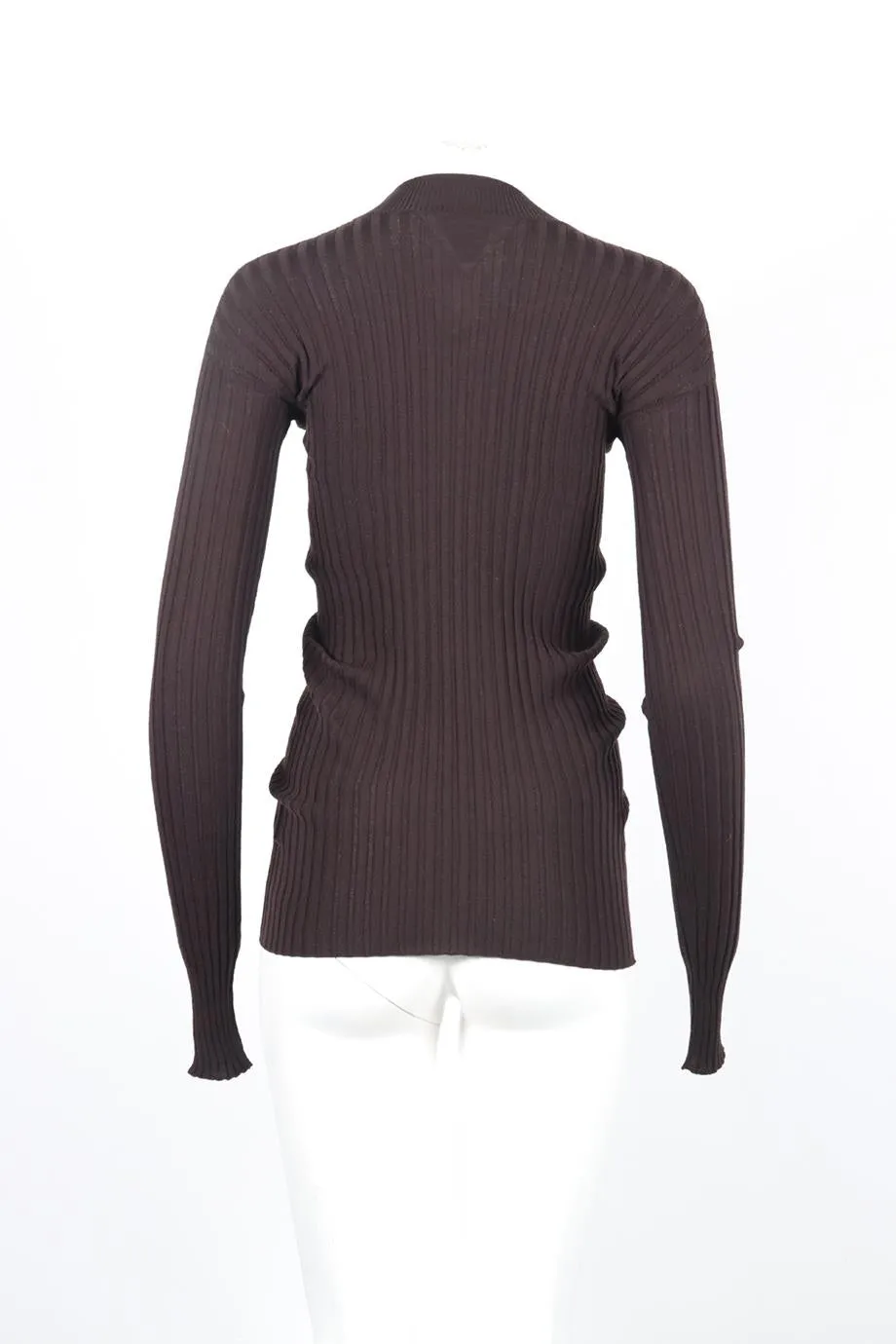 BOTTEGA VENETA STRETCH JERSEY SWEATER SMALL