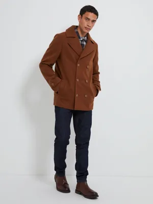 Brown Formal Coat | Men | George at ASDA