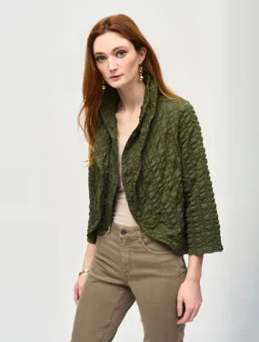 Bubble Woven Cropped Jacket | Joseph Ribkoff