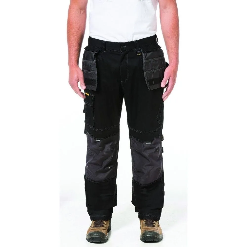 CAT Workwear Mens H2O Defender Reflective Durable Work Trousers Pants