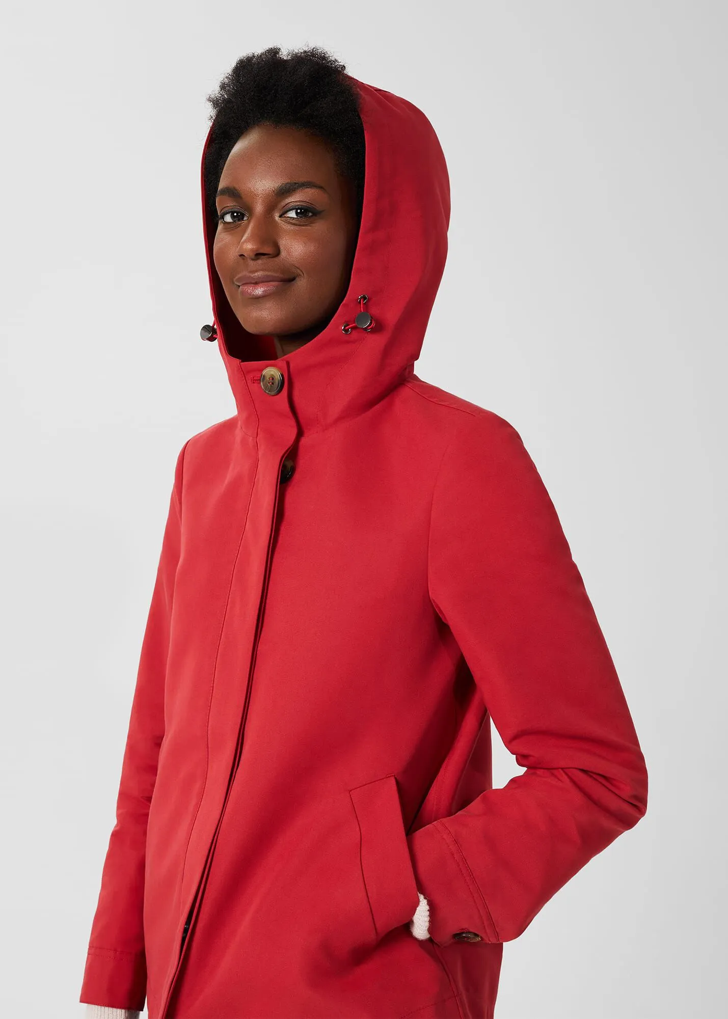 Ceira Water Resistant Coat With Hood 