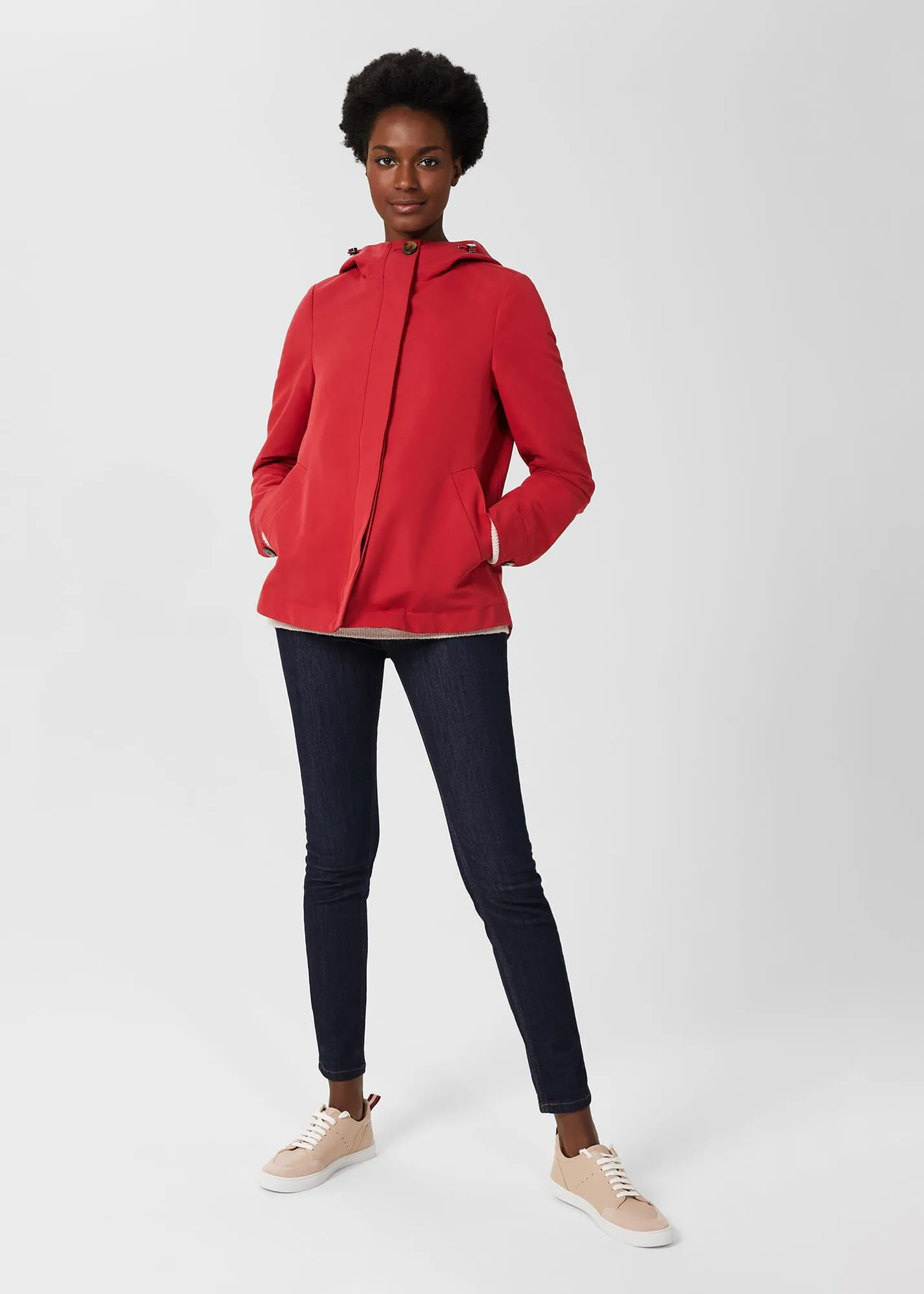 Ceira Water Resistant Coat With Hood 