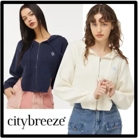 citybreeze  |Casual Style Unisex Street Style Logo Cardigans