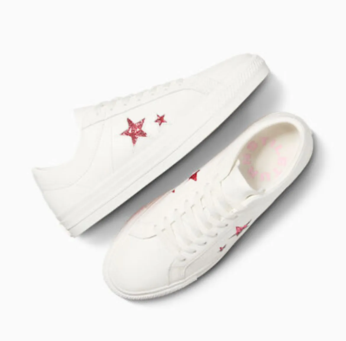 Converse One Star Pro Ox x Turnstile (White/Pink/White)