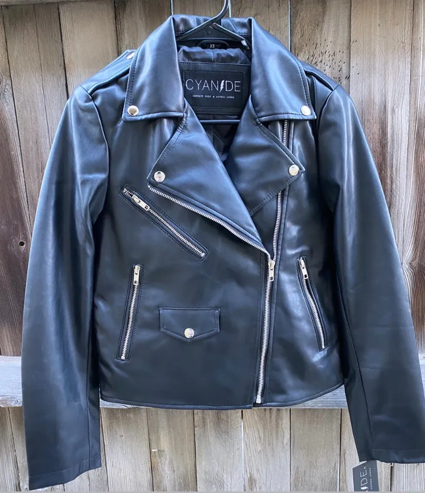 Cyanide Vegan Leather Jacket