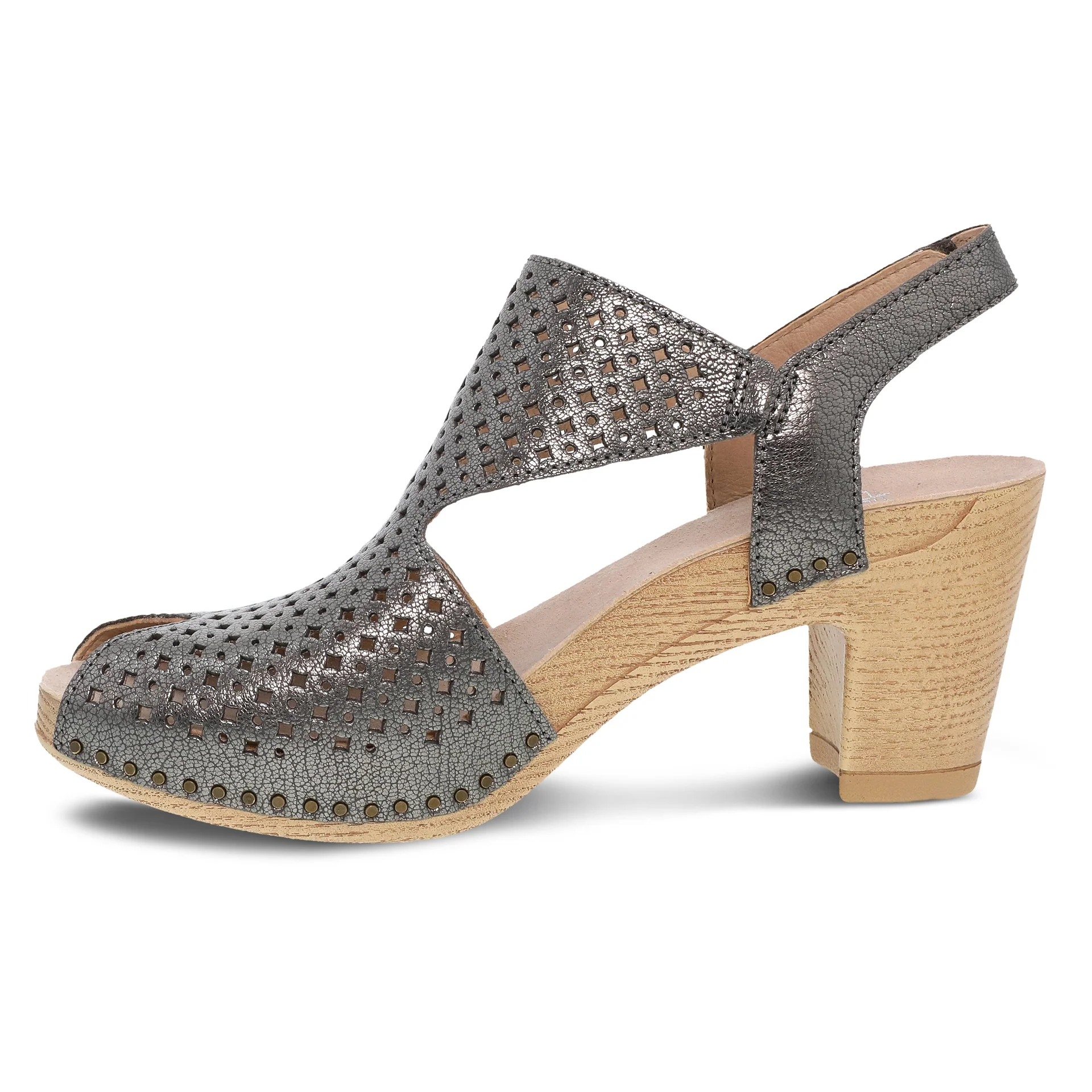 Dansko Women’s Teagan Sandals- Gunmetal