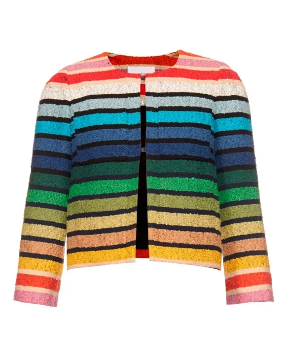 Emily in Paris Rainbow Jacket - William Jacket