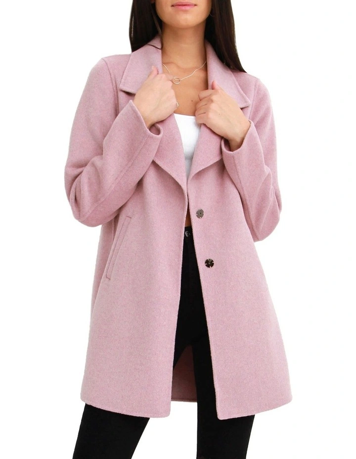 Ex-Boyfriend Wool Blend Oversized Coat