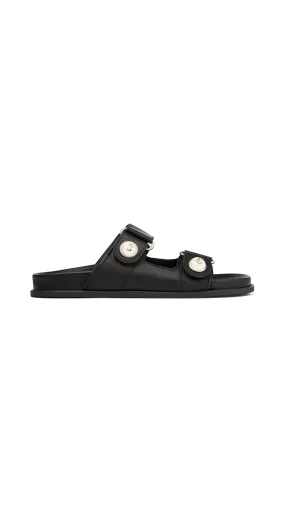 Fayence Sandals - Black