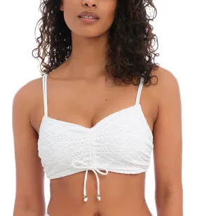 Freya Sundance Concealed Underwire Bralette Bikini Top (4000) - White