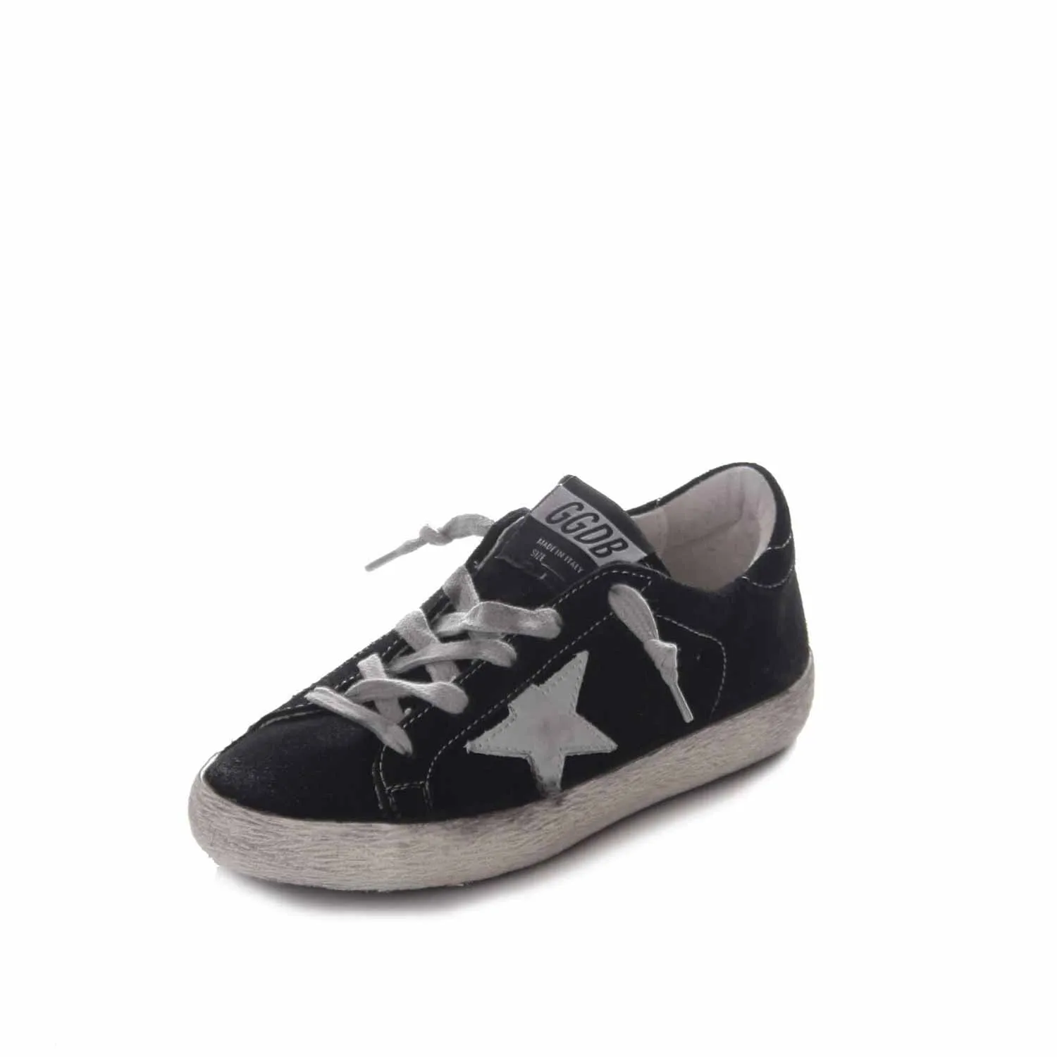 Golden Goose Black Suede Sneaker For Boys