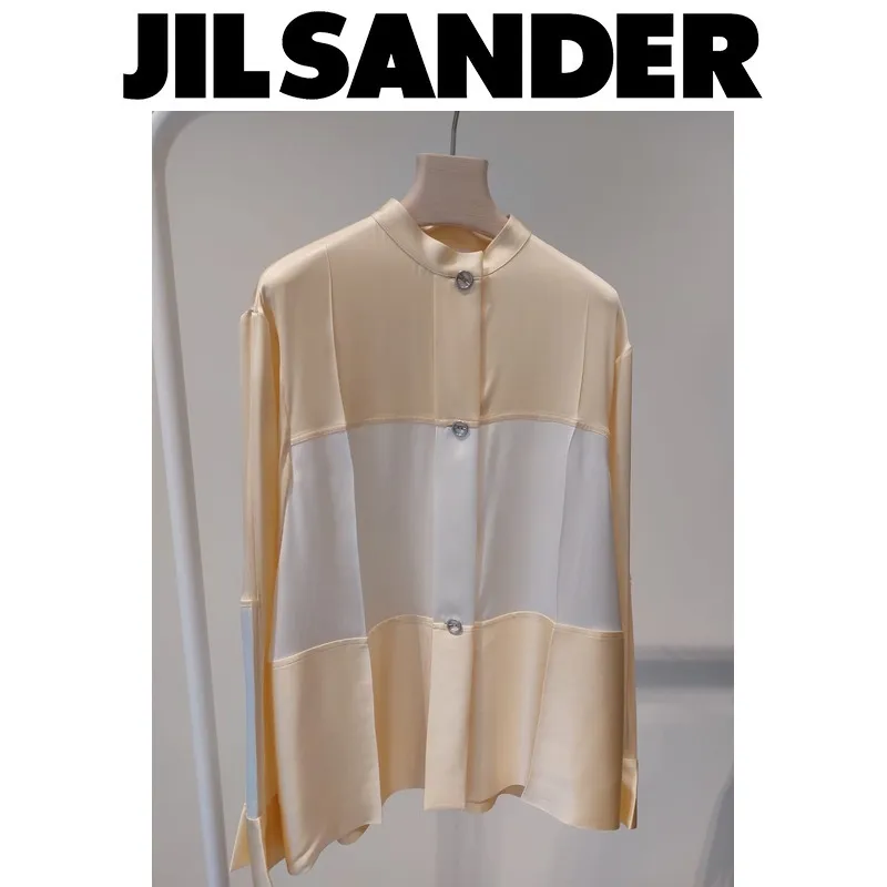 Jil Sander  |Casual Style Long Sleeves Elegant Style Outlet Cardigans