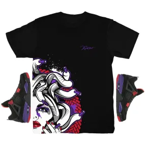 Jordan 4 Raptors Half-Face Medusa Shirt