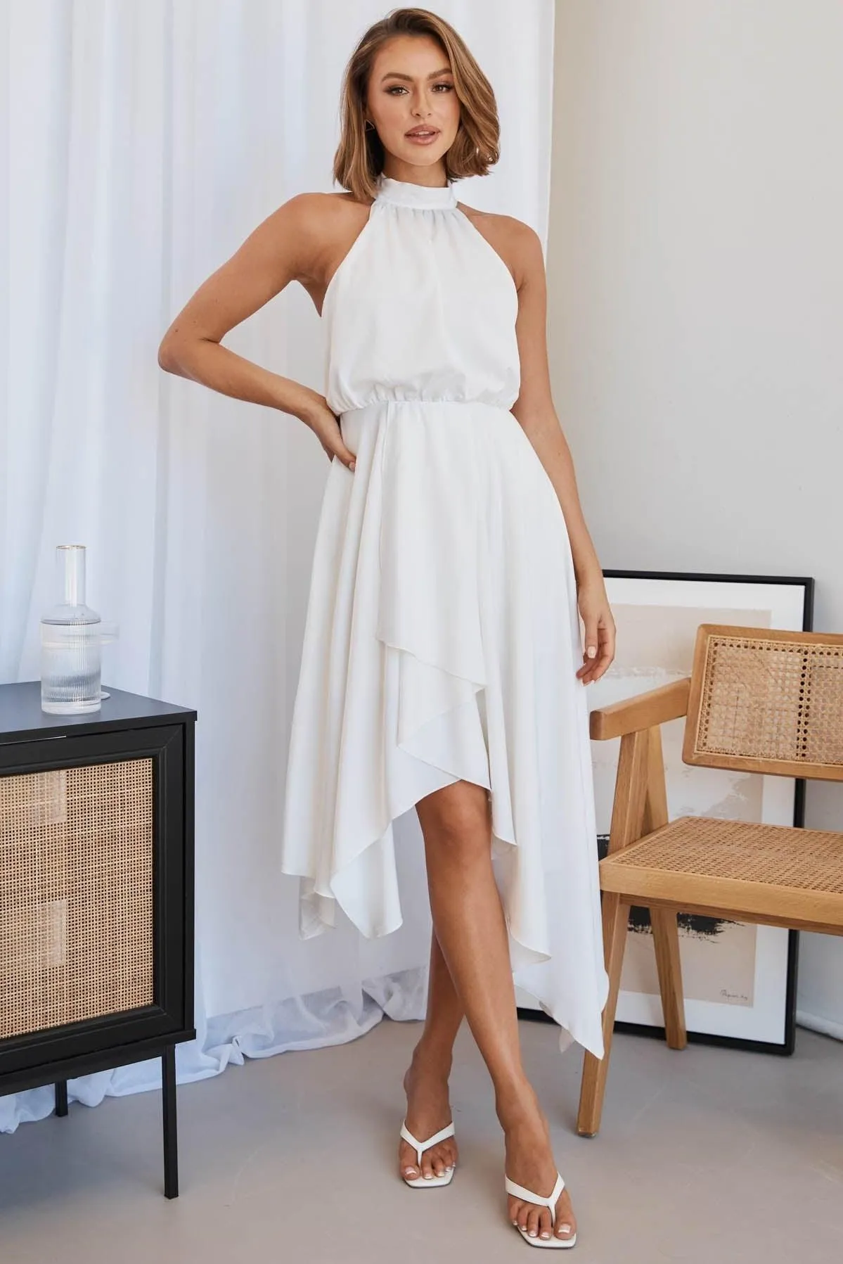 Kat Dress - White