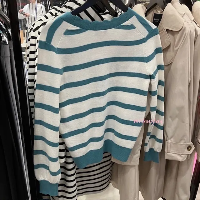 kate spade new york  |Stripes Long Sleeves Office Style Elegant Style Outlet