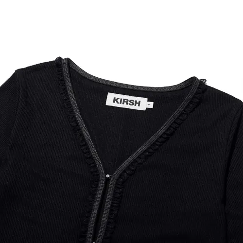 KIRSH  |Unisex Street Style Long Sleeves Logo Cardigans