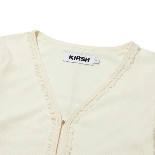 KIRSH  |Unisex Street Style Long Sleeves Logo Cardigans