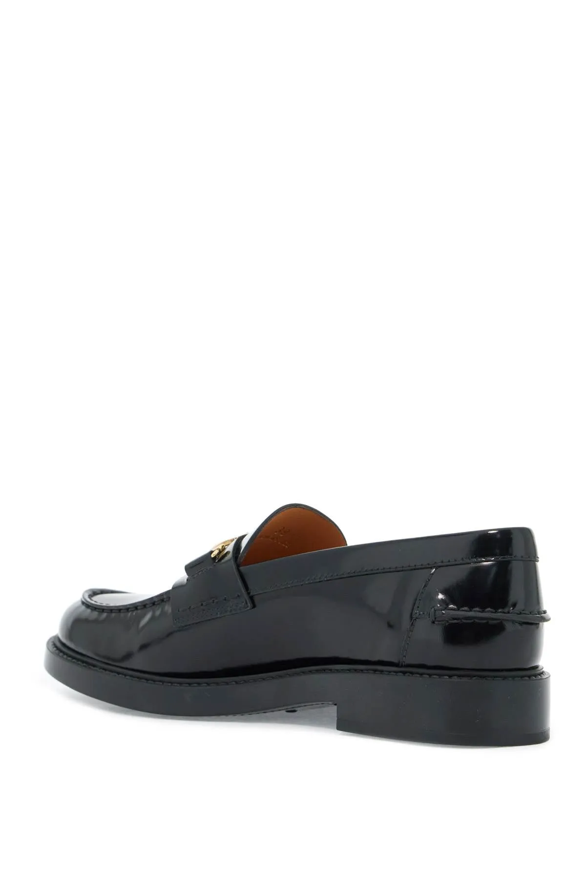 leather loafers for XXW59C0IS40SHA NERO