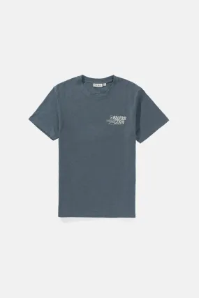 Livin Slub Ss T-Shirt Slate