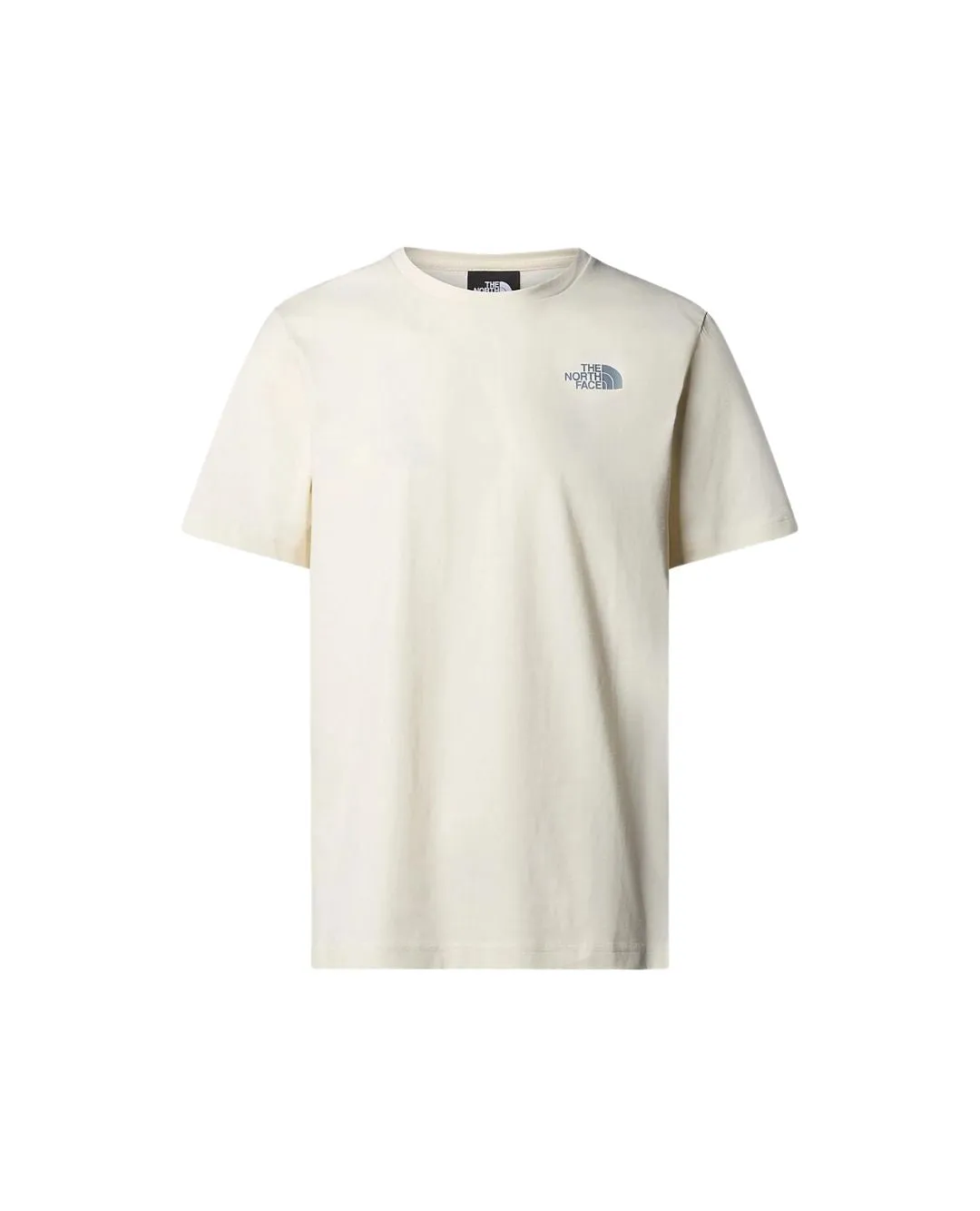 M S/S REDBOX TEE WHITE DUNE/BLUE DUSK LO