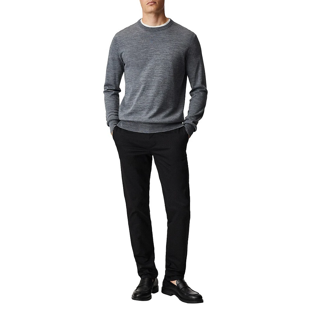 Mango Crewneck Woollen Sweater