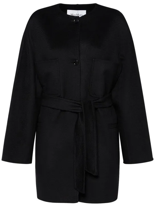 Max Mara   Albata cashmere short coat 