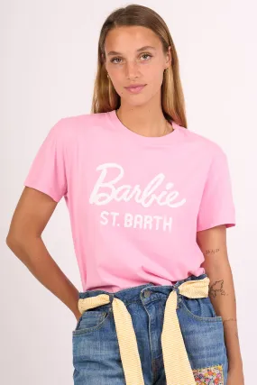 Mc2 Saint Barth T-shirt Barbie Rosa Donna