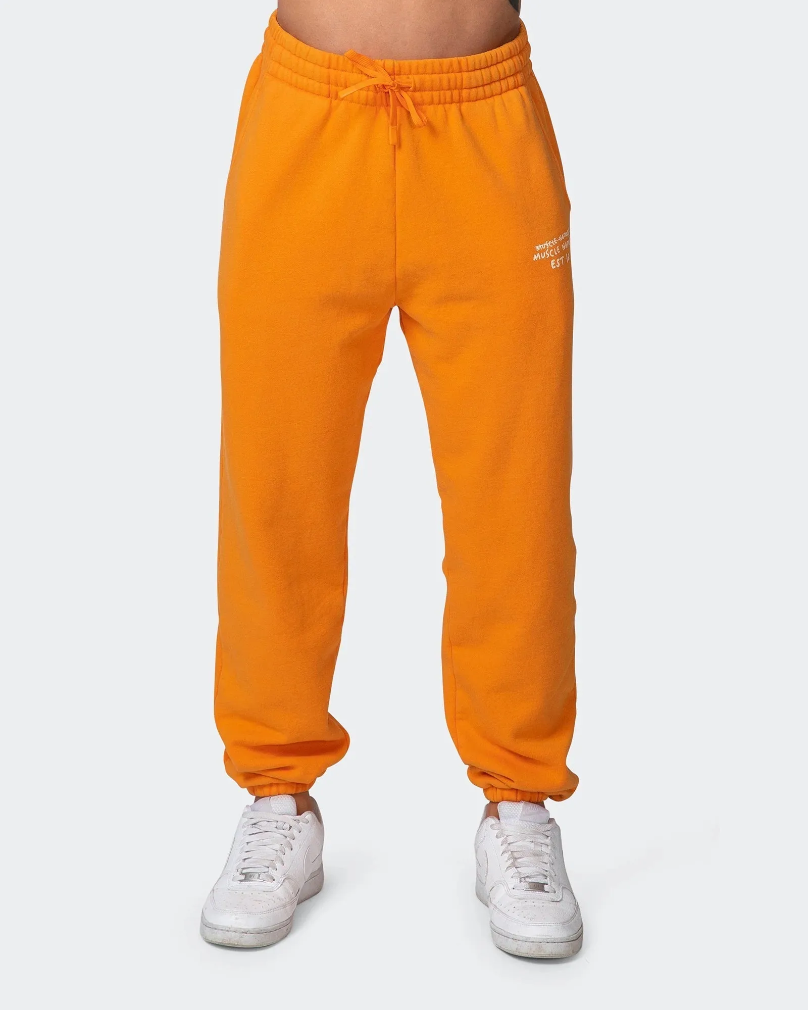 MENS MN CLUB VINTAGE TRACKIES Washed Fireball