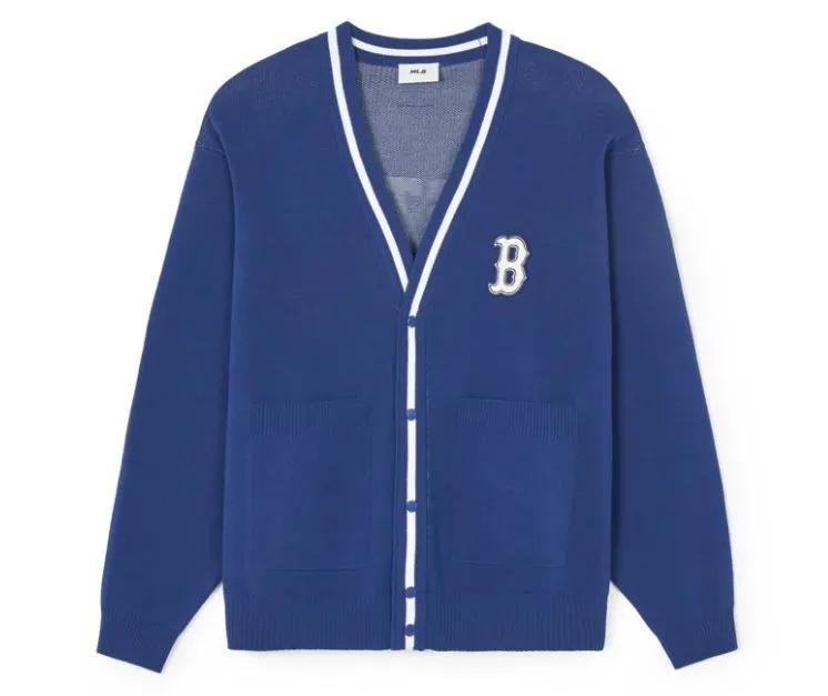 MLB Korea  |Casual Style Unisex Street Style Logo Cardigans