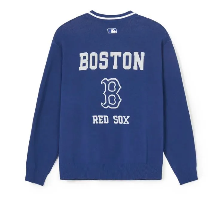 MLB Korea  |Casual Style Unisex Street Style Logo Cardigans