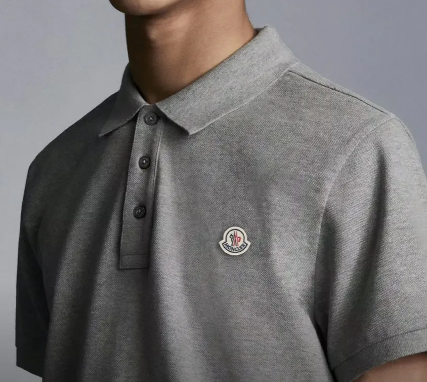 MONCLER  |Logo Patch Polo Shirt