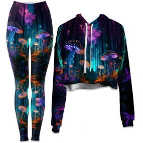 Natures Medicine Crop Hoodie and Leggings Combo