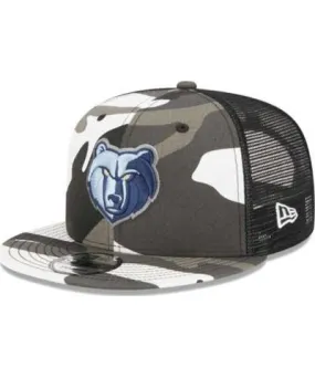 New Era Men's NBA Memphis Grizzlies Snow Meshback 9FIFTY Snapback Hat