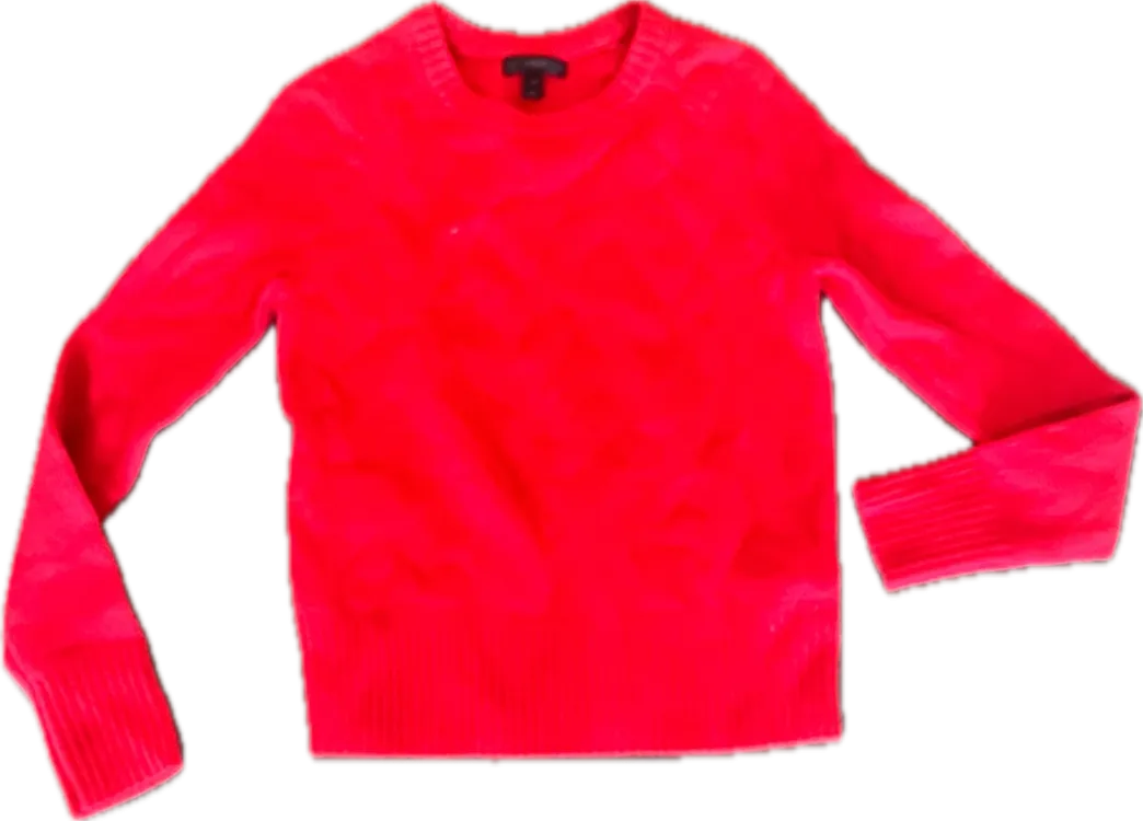 NEW GIRL: Jessica Day's Red J Crew Sweater (XS)