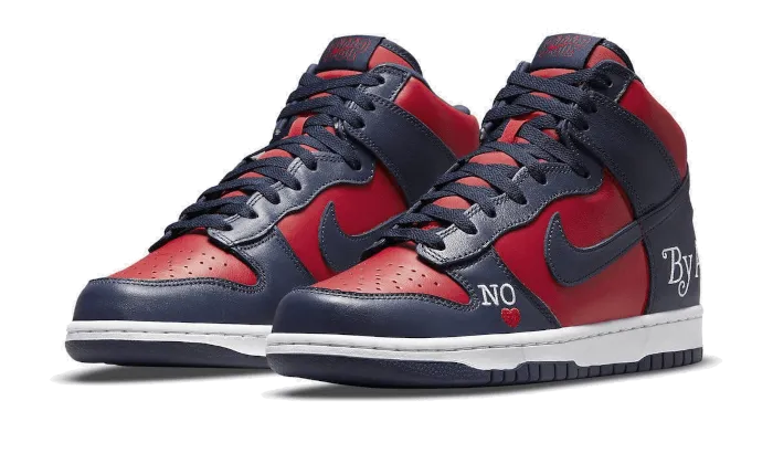 Nike SB Dunk High Supreme By Any Means Navy