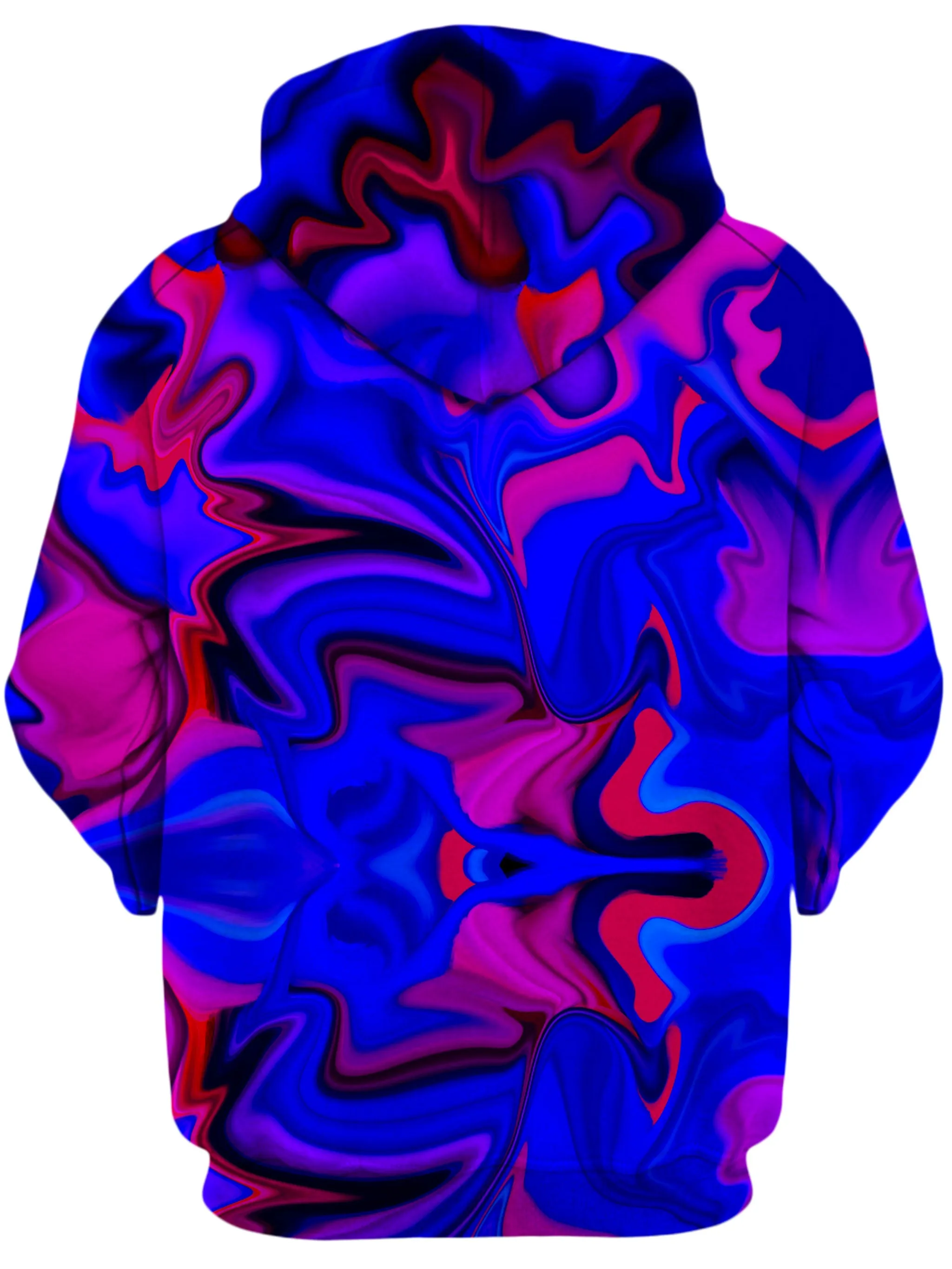 Paint Pour Unisex Zip-Up Hoodie